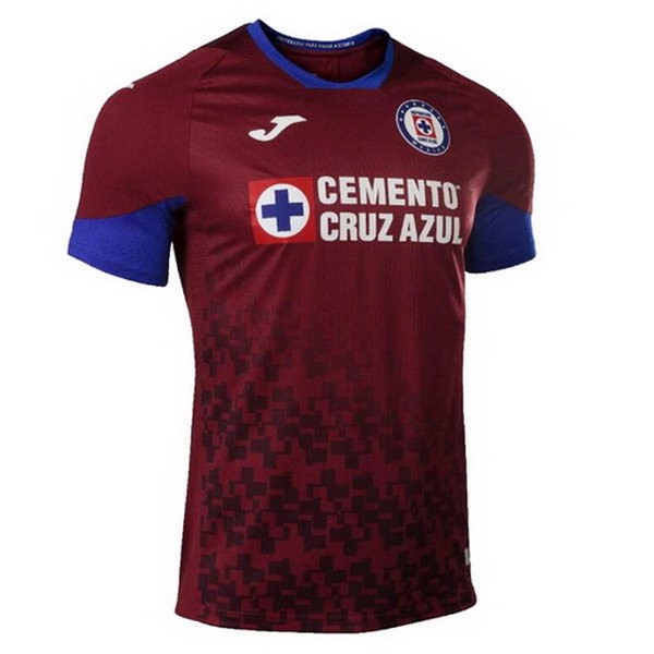 Thailande Maillot Football Cruz Bleu Third 2020-21 Rouge